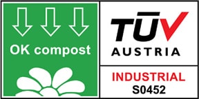 Certificazione ok-compost TUV Shoppers e Sacchetti Biodegradabili e Compostabili